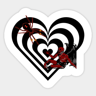 Devil's Widow Sticker